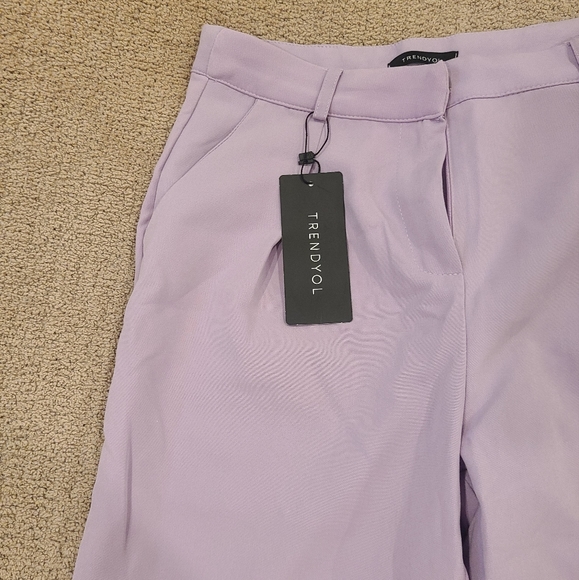 High waist wide leg trousers - Picture 4 of 8